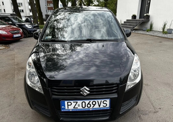 Suzuki Splash cena 12900 przebieg: 124824, rok produkcji 2009 z Radziejów małe 301